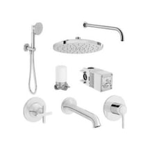 Vitra Origin Classic Ankastre Duş Seti, 8 Parça, Krom Diğer