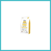Brit Care Mini Hair Skin Somonlu Ve Ringa Balıklı Küçük Irk Tahılsız Yetişkin Köpek Maması 2 Kg Dfnbez