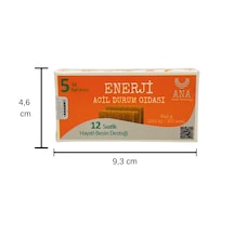 Ana Enerji Acil Durum Gıdası 62,5g 1250 Kj 1 Kişilik 12 Saatlik Besin Desteği