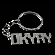 Okyay - 382 - - Csmo-tex - İsimli Anahtarlık Çok Renkli