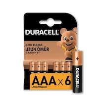 Aaa 6 Lı İnce Kalem Pil