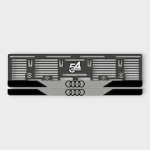 Audi 3d Kabartmalı Pleksi Araba Plakalığı -6