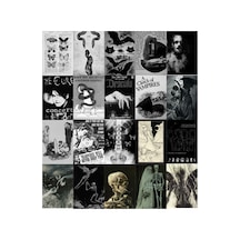 Punk Gotik Poster Seti- 20 Adet-a5
