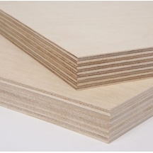 Sveza Filimsiz Kontrplak - Rus Birch Wbp Tutkallı 12 Mm - 125x250cm