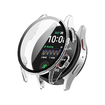 Samsung Uyumlu Watch 7 44mm Ekran Korumalı Rubber Kılıf-al3173 Şeffaf