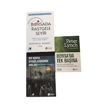 Borsada Rastgele Seyır + Borsada Tek Basına + Bır Borsa Spekulatorun Anıları 3 Set