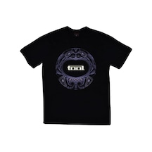 Tool Baskılı Unisex %100 Pamuk Siyah T-shirt SIYAH