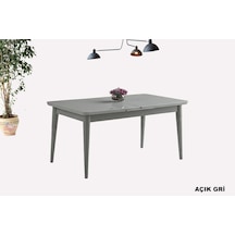 Kelebek Açılır Mdf Masa Mutfak,salon,yemek Odası Masası 90x160 Cm Gri