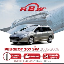 RBW Peugeot 307 Sw 2005 - 2007 Ön Muz Silecek Takım
