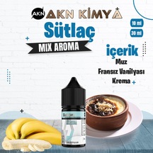 Akn Kimya Sütlaç Mix Aroma Gıda Aroması 10 Ml