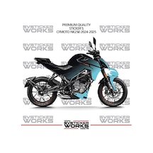 Cfmoto Nk250 Gen 2 Kaplama Sticker Çift Renk Motor Kaplama Modeli Hazır Kit Yüksek Kalite 03701744
