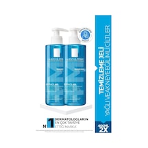 Effaclar Jel Yağlı, /sivilceye Eğilimli Ciltler Için Yüz Temizleme Jeli 400mlx2