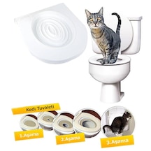 Microcase Kedi Tuvalet Eğitim Seti Kedi Klozet Aparatı - AL3229