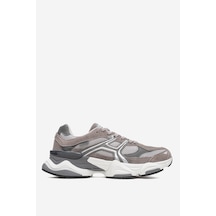 Hammer Jack Erkek Bağcıklı Rahat Kalın Taban Sneaker Hj 25009m Gri Gri
