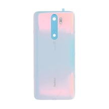 Xiaomi Redmi Note 8 Pro Beyaz Arka Pil Kapağı Batarya Kapağı Beyaz