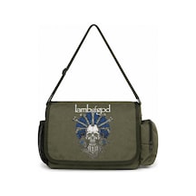 Sevbano Lamb Of God Rock Metal Müzik Grubu Baskılı Unisex Okul, Spor, Ofi Haki