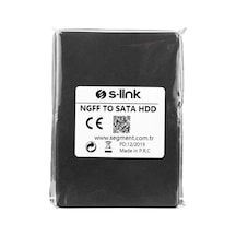 S-link Ngff To Sata Harici 2.5" Siyah Hdd Kutusu Kdo