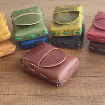 Sumerian Leather Craft  Deri Sigara Kılıfı Tarçın