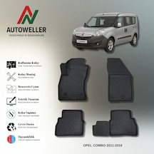 Opel Combo 2011-2018 Uyumlu Havuzlu Oto Paspas Combi