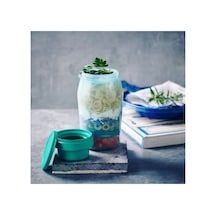 Çok Amaçlı Kavanoz 825ml Saklama Kabı Yeşil