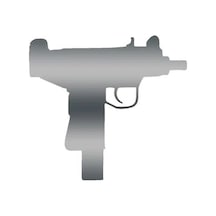 Motosiklet Sticker Uzi Pempe 6cm 8cm 2li