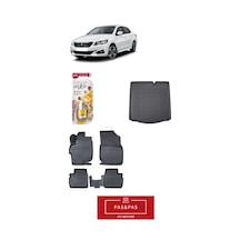 Peugeot 301 2016 Model 5d Havuzlu Paspas Ve Bagaj Havuzu Set + Araç Kokusu