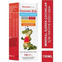 Imuneksfarma Kids Multivitamin Ve Mineraller Takviye Edici Gıda 150 ML