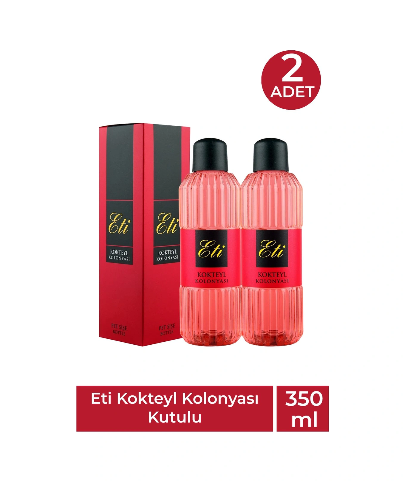 Eti Kokteyl Kolonya 350 Ml 2 Adet
