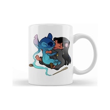 Expecto Ohana Patronus Stitch Aşk Kupa Bardak Porselen Karışık