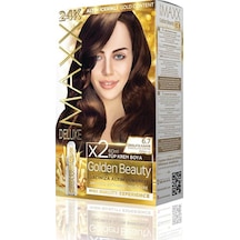 Maxx DeluxeSet Boya Golden Altın İçerikli6.7 Çikolata Kahve