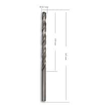 Mte 8,5 Mm Uzun Metal Matkap Ucu Hss Dın 340