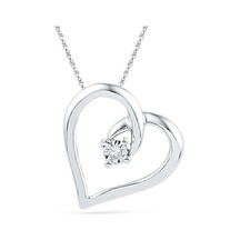 Pırlanta "Değerlim" Kalp Kolye