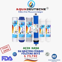 Açık Kasa 6 Filtre 10 Aşama Filtre Seti