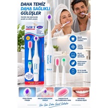 Ers Diş Aralarını Temizlemeye Yardımcı Titreşimli Diş Fırçası