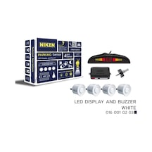 Niken Park Sensörü Ekranlı Ses İkazlı 22mm Beyaz