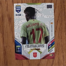 2026 Nico Williams Excellence Numbers Oyun Kartı Exc17