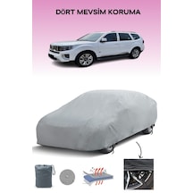 Kia Mohave Uyumlu Araba Brandası, Oto Branda, Araba Çadırı, Su-güneş Geçirmez Gri