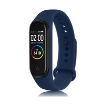 Mi Band 7 Klasik Kordon - Lacivert Ahşap