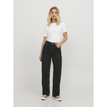 Kadın Loose Fit Jean - Seville Black Denim