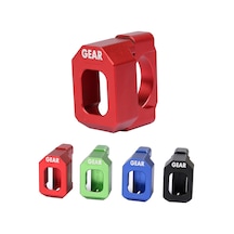 Dinosaurs Siyah Motosiklet Evrensel Vites Göstergesi Vites Göstergesi Alüminyum Alaşımlı Koruyucu Kılıf Motosiklet Gidonu Kawasaki Gösterge Braketi Gosterildigi Gibi