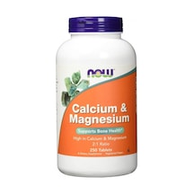 Now Foods Kalsiyum Magnezyum 250 Tablet - İthal
