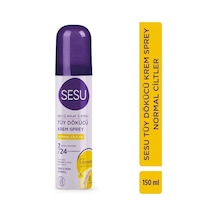 Sesu Tüy Dökücü Sprey, 150 Ml, Normal Cilt, 12'li, Kadınlar İçin