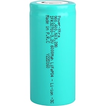 Power-Xtra IFR32700 - 3.2V 6000 Mah LiFePO4 Şarjlı Pil