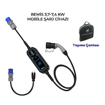 Bemis 3,7 - 7,4 Kw Mono Mobil Araç Şarj Aleti 5 M Bev-1221-00
