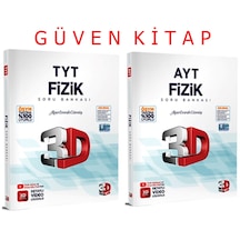 3d Yayınları Tyt - Ayt Fizik Soru Bankası Seti