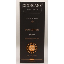 Cosmetıc & Cosmetıcs By Gınncans Sun Güneş Koruyucu Krem Spf+50 Uva+uvb Losyon Açık Ve Beyaz Ciltler İçin 150ml Sku: Smg8690010505521