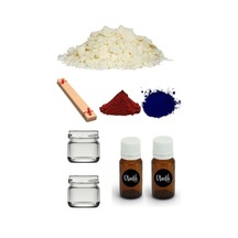 Soya Mum Yapım Seti, 1Kg Soya Wax, Cam Kavanoz, Esans, Boya,Fitil (526658091)