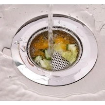 2 Adet 11.5 Cm Büyük Boy Paslanmaz Çelik Lavabo Süzgeci -evye Süzgeç 11.5 Paslanmaz Çelik Diğer