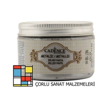 Metalik Rölyef Pasta 5910 Gümüş 150Ml