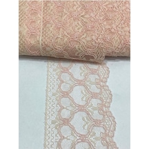 Karan Tuhafiye Dantel/kolberli Dantel / 2 Metre Boyunda / 10 Cm Eninde, Pembe Diğer
